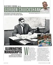 Historic scene with... Gordon Cruickshank - Left