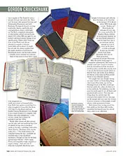 Historic scene with... Gordon Cruickshank - Right