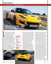 Lotus Evora 400 - Left