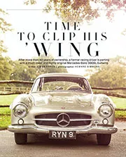 Time to clip his 'wing - Left