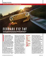 Road test: Ferrari F12 TdF - Left