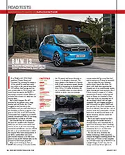 Road test: BMW i3 - Left