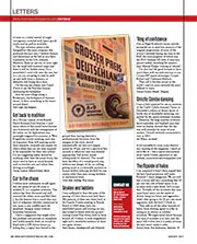Letters, January 2017 - Left