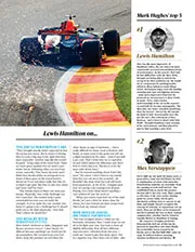Lewis Hamilton on... - Left