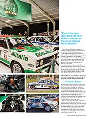 Star cars line up for Race Retro - Right