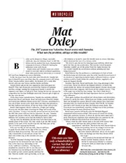 Motorcycles with Mat Oxley: January 2018 - Left