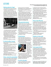 Letters: January 2018 - Left