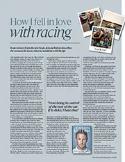 Extract: how I fell in love with racing - Left