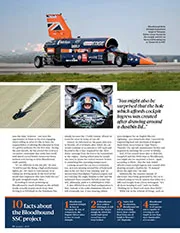 Ten facts about the Bloodhound SSC project - Left