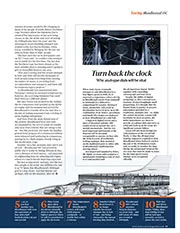 Turn back the clock - Left