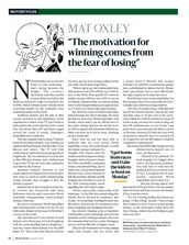 Mat Oxley: The fear of losing that winning feeling - Jonathan Rea - Left