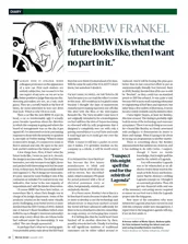 Andrew Frankel: 'I want no part in a future that includes a car so irredeemably ugly' - Left