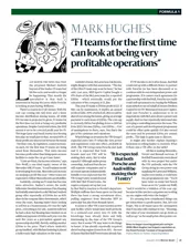 'F1 teams for the first time can look at being very profitable': Mark Hughes - Left