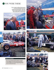 Winged F1 racers at the 1968 Oulton Park Gold Cup  - Left