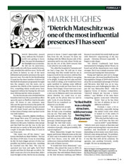 “Dietrich Mateschitz was one of the most influential presences F1 has seen” - Left