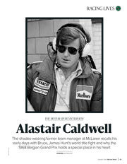 Alastair Caldwell: The Motor Sport Interview cover