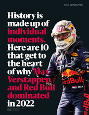 Ten reasons why Max Verstappen dominated in 2022 cover