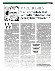 Mark Hughes: ‘Can we conclude that Red Bull’s restrictions and penalty haven’t worked?’ - Left
