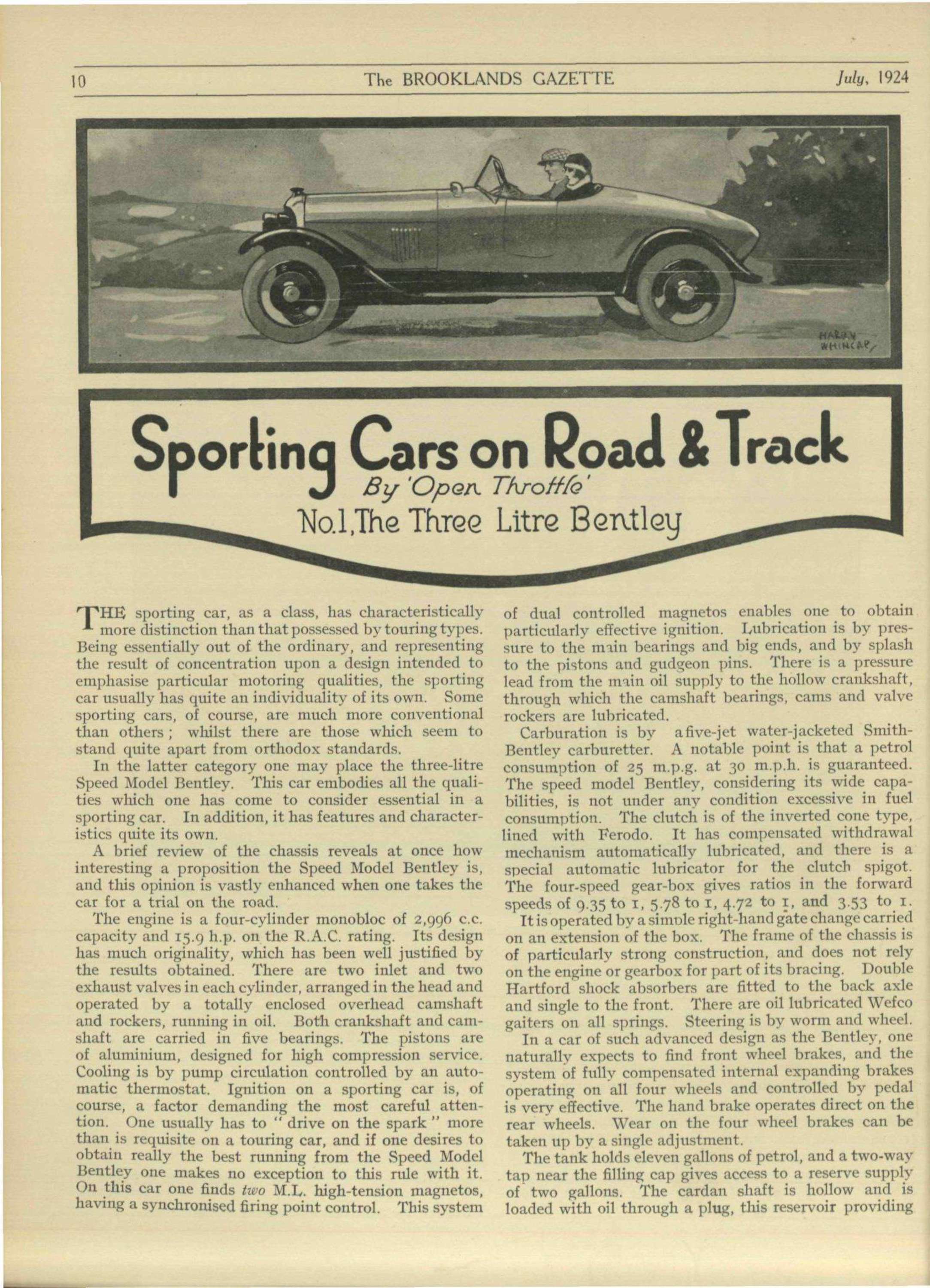 July 1924 - Motor Sport Magazine