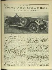 SPORTING CARS ON ROAD AND TRACK THE 45 H.P. RENAULT SPORTS. - Left