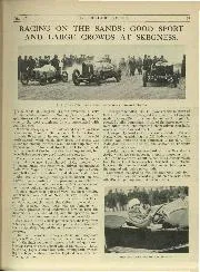 RACING ON THE SANDS: GOOD SPORT AND LARGE CROWDS AT SKEGNESS. - Left