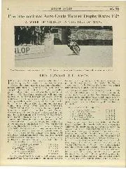 The International Auto-Cycle Tourist Trophy Races 1926 - Left