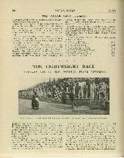 F. A. LONGMAN (O.K. SUPREME) BEING FLAGGED IN AFTER WINNING THE LIGHTWEIGHT TOURIST TROPHY. - Left