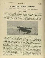 OUTBOARD MOTOR BOATING. - Left