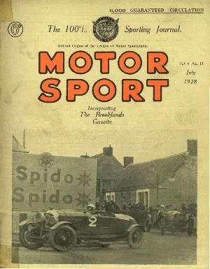 Cover image for July 1928