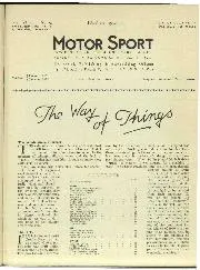 CONTENTS, July 1930 - Left