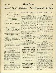 Motor Sport Classified Advertisement Section - Left