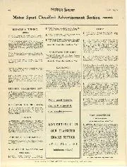 Motor Sport Classified Advertisement Section - Right