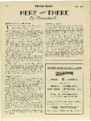 HERE and THERE, July 1931 - Left
