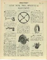 ADIS FOR THE SPROTING MOTORIST - Left