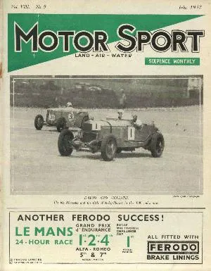 Cover image for July 1932