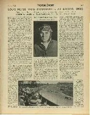 Louis Meyer wins Indianapolis at record speed - Left