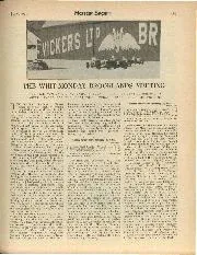 THE WHIT-MONDAY BROOKLANDS MEETING - Left