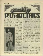 RUMBLINGS, July 1934 - Left