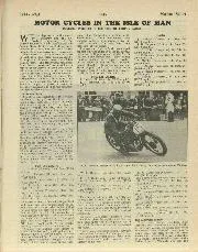 MOTOR CYCLES IN THE ISLE OF MAN - Left