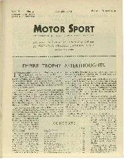 EMPIRE TROPHY AFTERTHOUGHTS. - Left