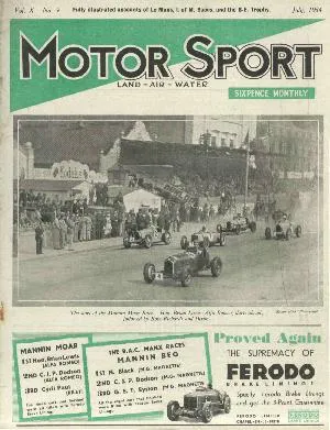 Cover image for July 1934
