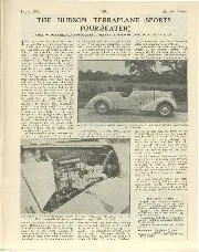 THE HUDSON TERRAPLANE SPORTS FOUR-SEATER - Left