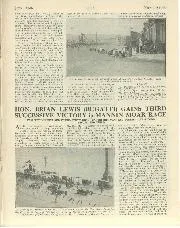 HON. BRIAN LEWIS (BUGATTI) GAINS THIRD SUCCESSIVE VICTORY in MANNIN MOAR RACE - Left