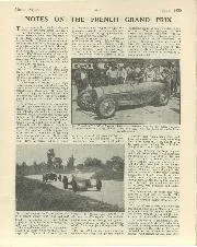 NOTES ON THE 1935 FRENCH GRAND PRIX - Left