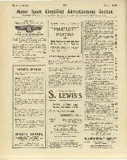 Motor Sport Classified Advertisement Section - Left