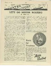 LET'S GO MOTOR BOATING - Left