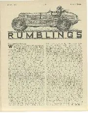 RUMBLINGS, July 1939 - Left