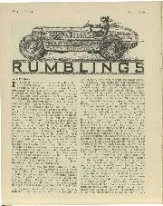 Rumblings, July 1940 - Left