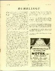 Rumblings, July 1947 - Left