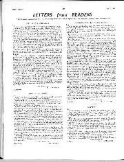 LETTERS from READERS, July 1953 - Left